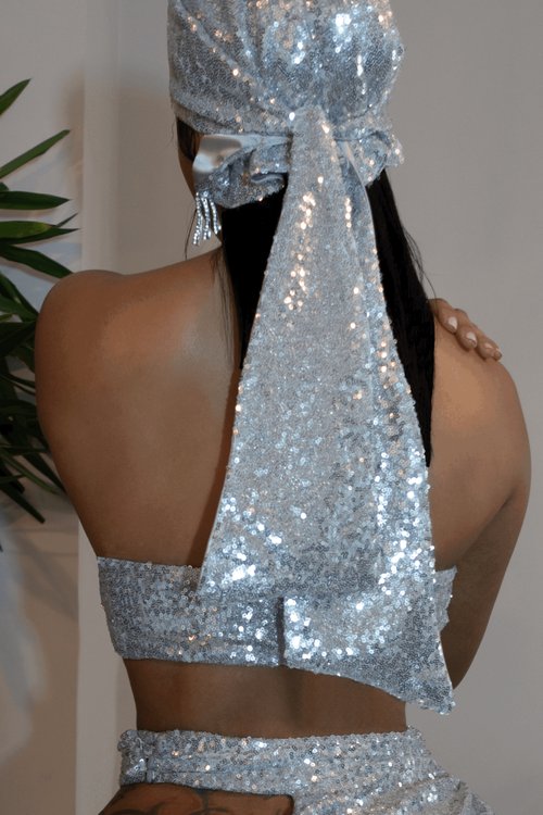 Selena Sequin Bandeau Top